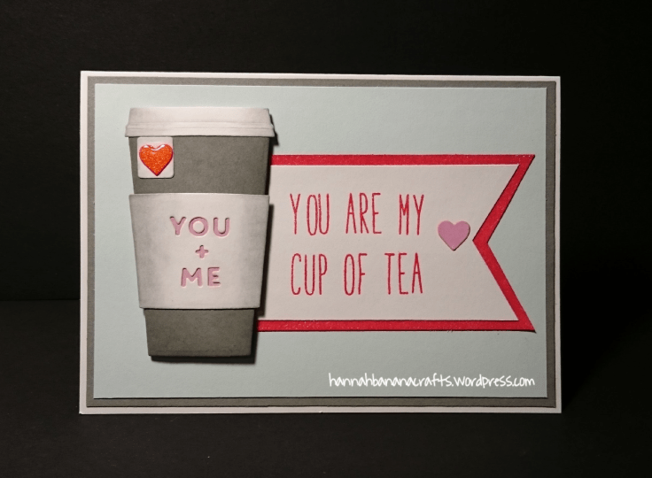 MFT coffee cup die, lawnfawn milo alphabet card