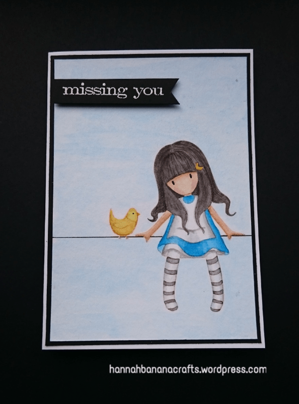 Gorjuss Girl no line water colour