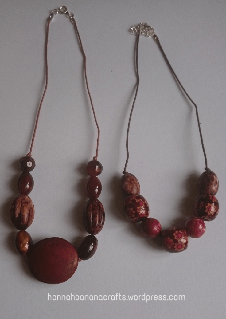 Chunky beaded necklace