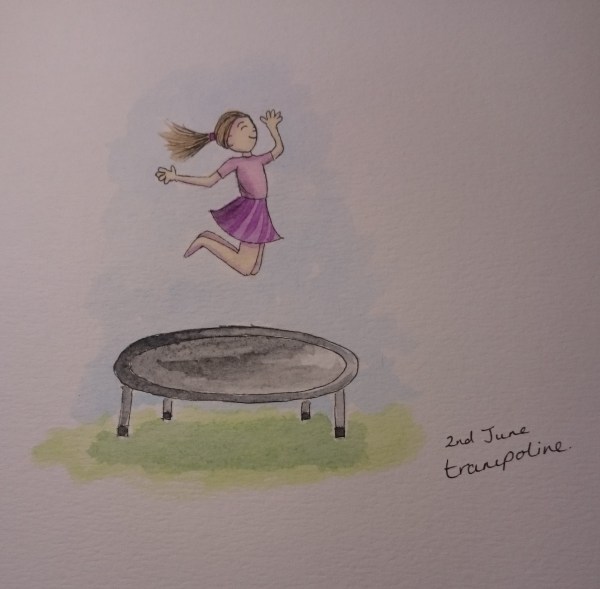 Trampoline doodle