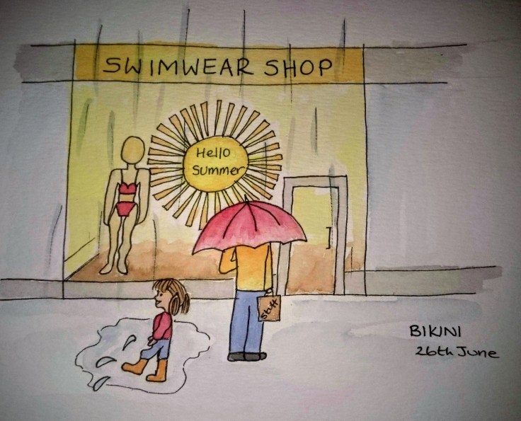 Bikini doodle