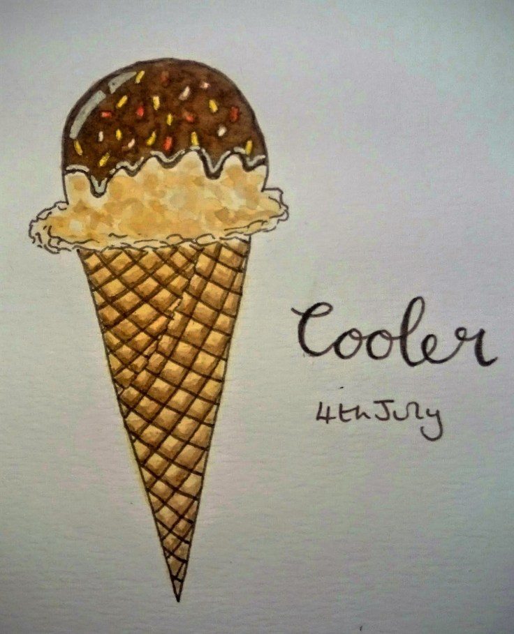 Cooler (ice-cream) doodle