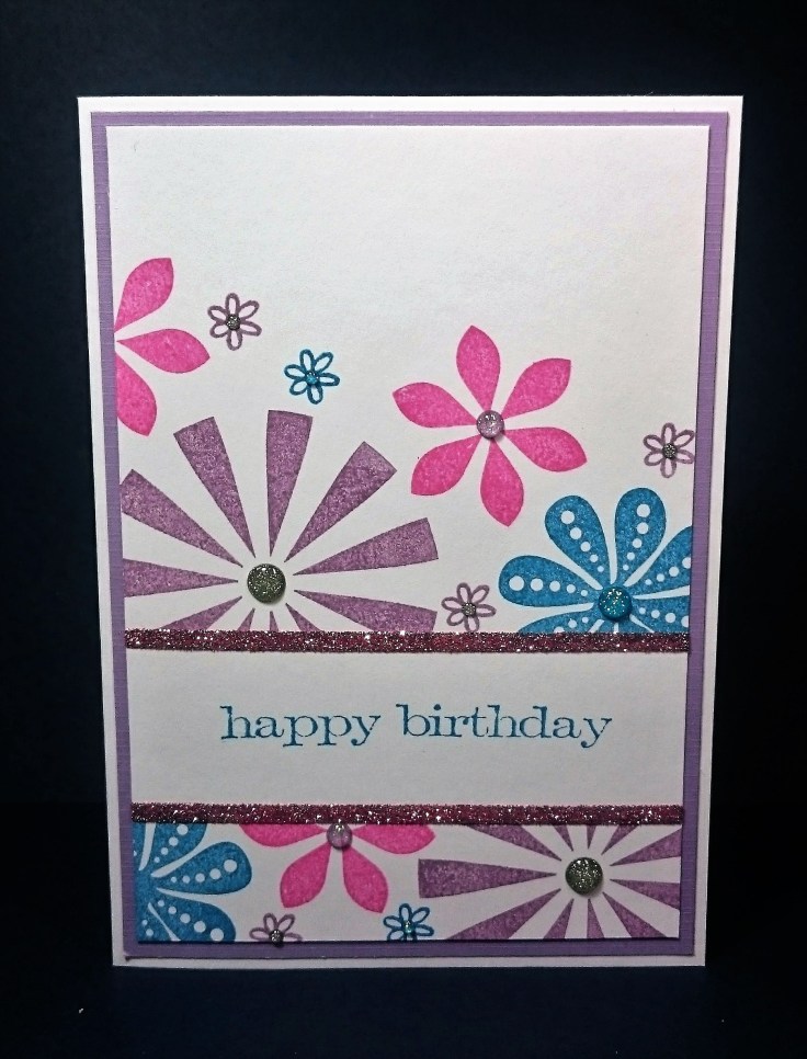 Hero Arts/Sizzix Bold pop design stamp and die set