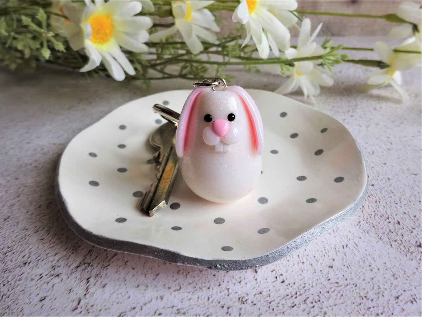 Polymer clay rabbit