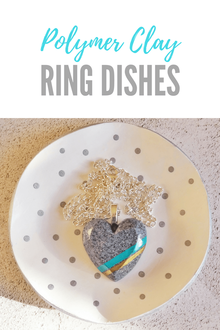 Polymer clay ring dishes