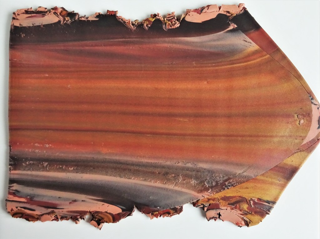 Polymer clay Bargello tutorial