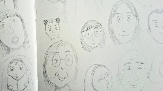 Doodle faces