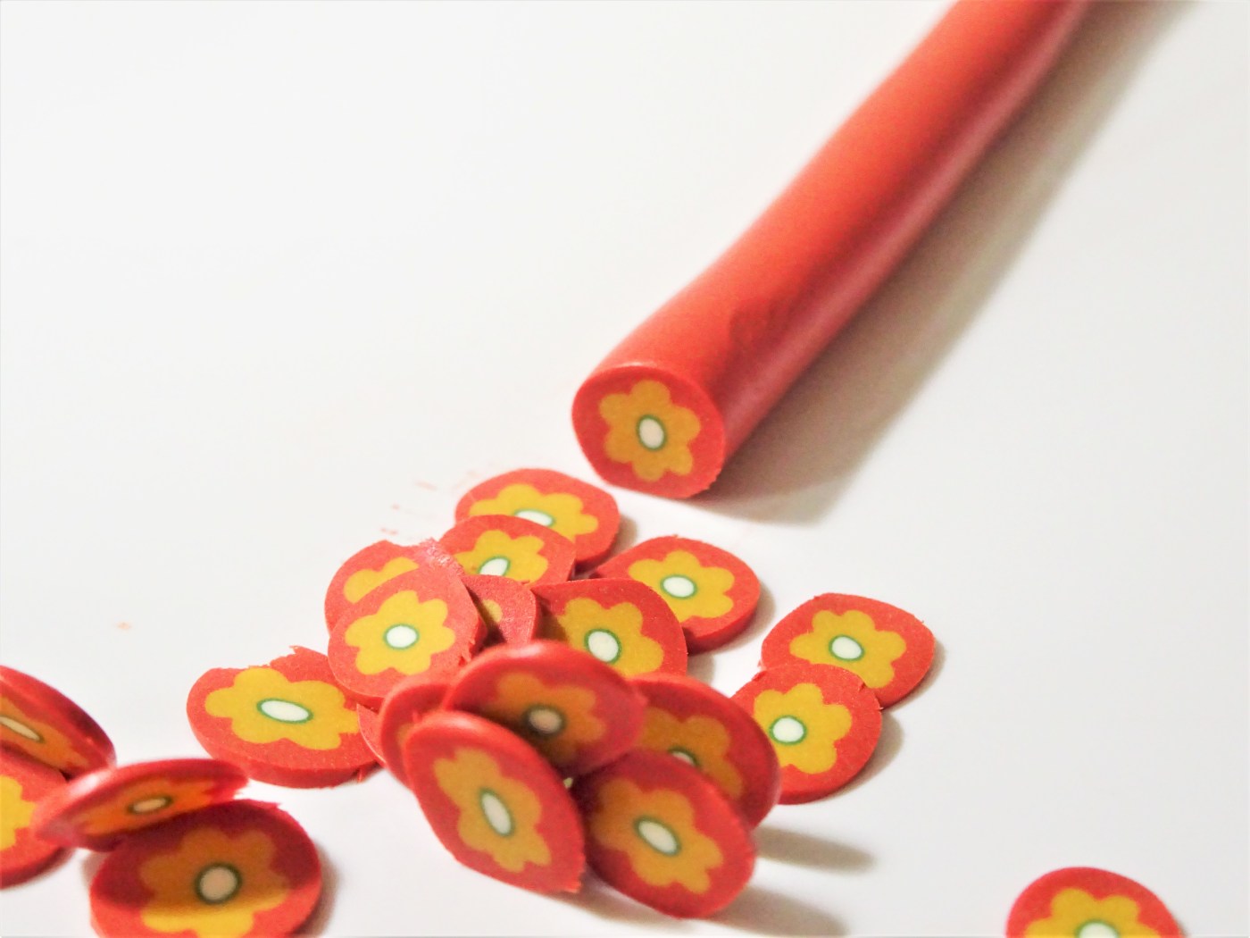 Easy beginner polymer clay flower cane