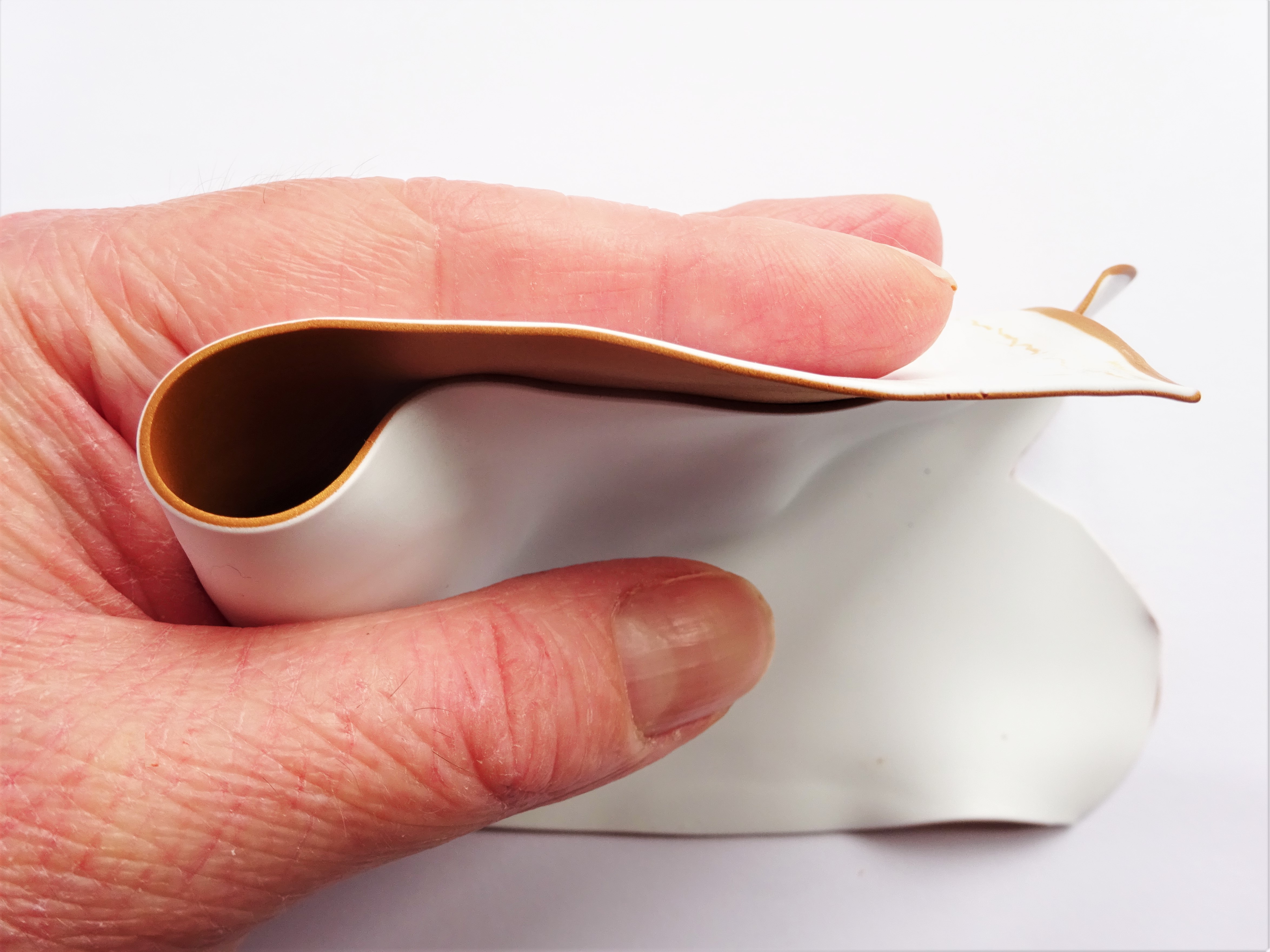 Polymer clay watercolour technique leaf tutorial