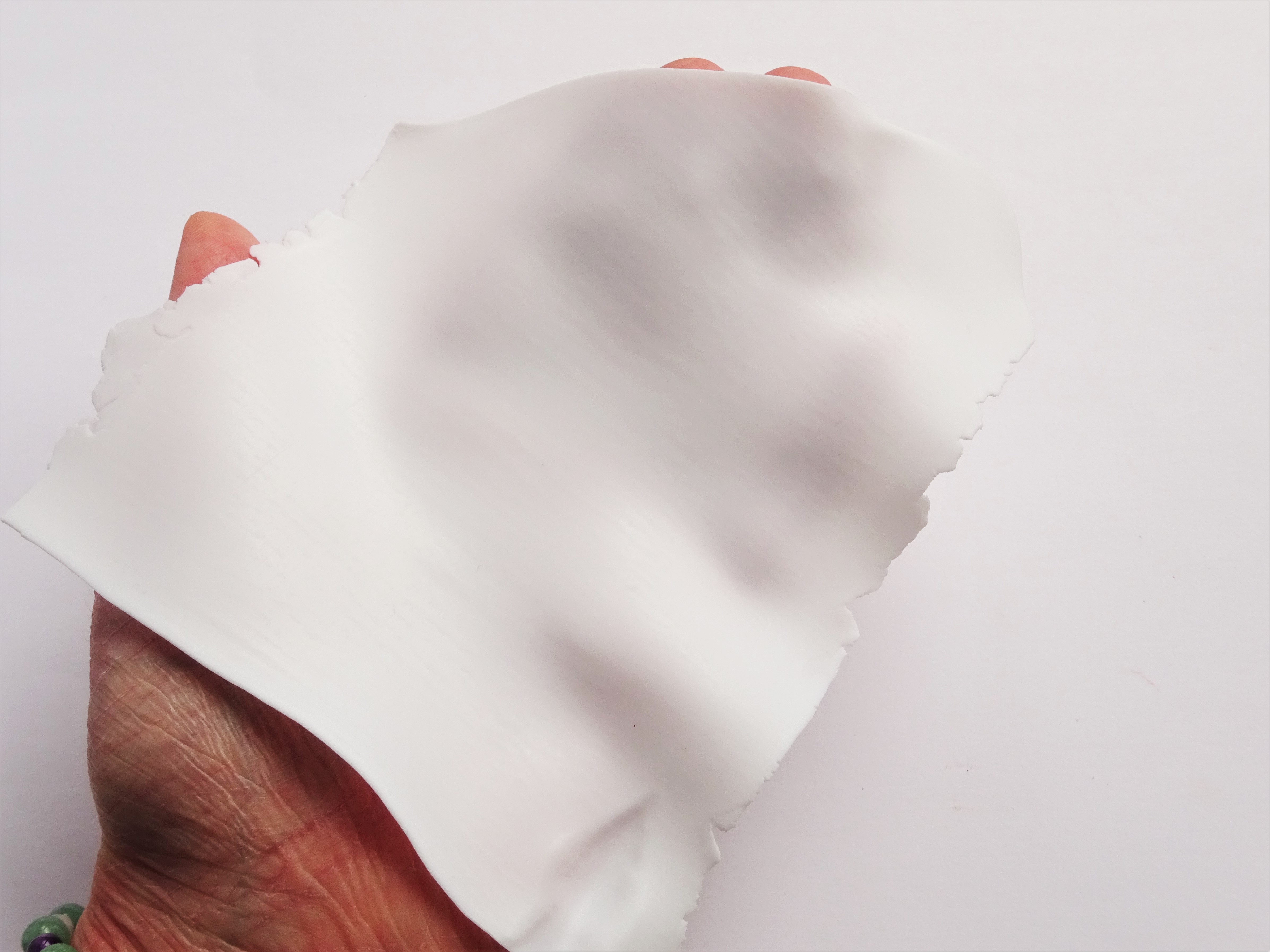 Polymer clay watercolour technique leaf tutorial