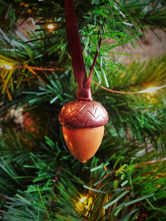 Woodland Christmas Acorn decoration