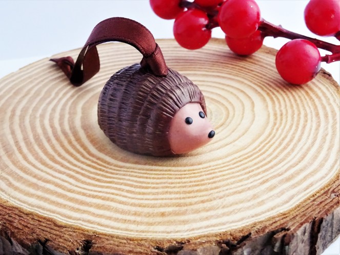 Woodland Christmas Hedgehog