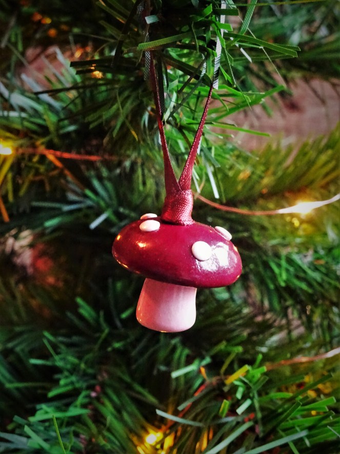 Woodland Christmas Toadstool/Mushroom decoration