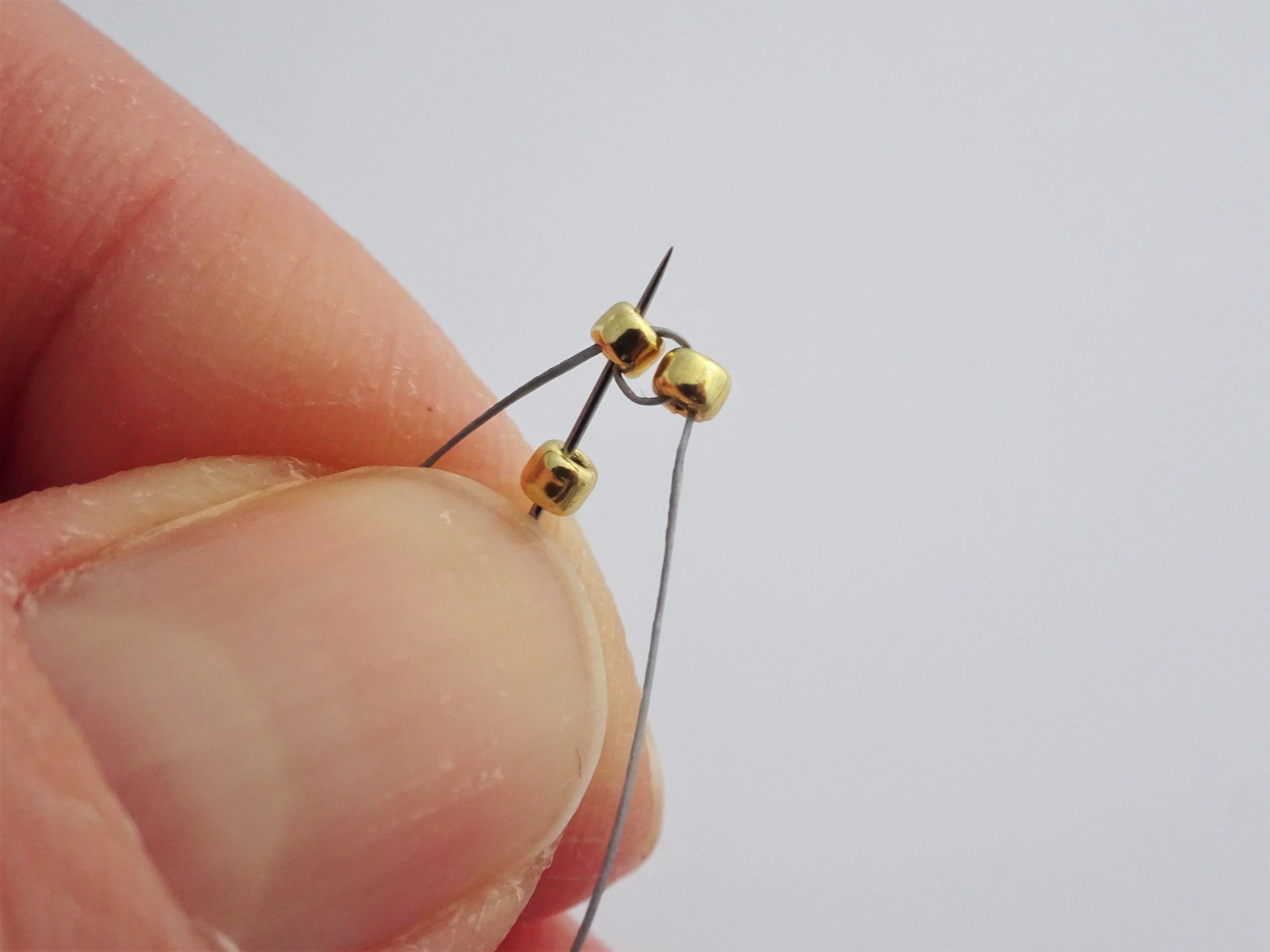 Brick stitch heart / how to increase and decrease brick stitch