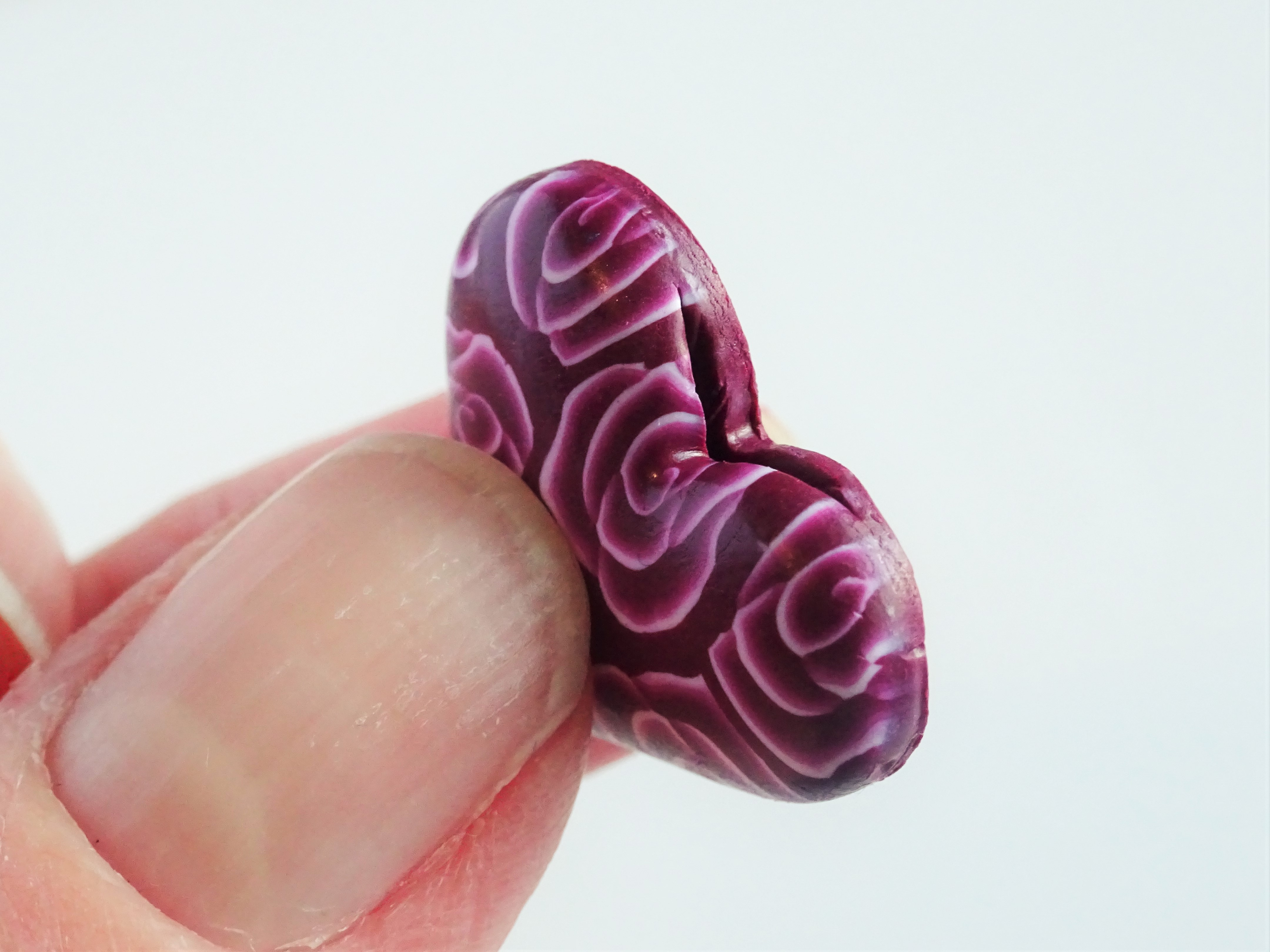 How to add a bale to polymer clay jewellery