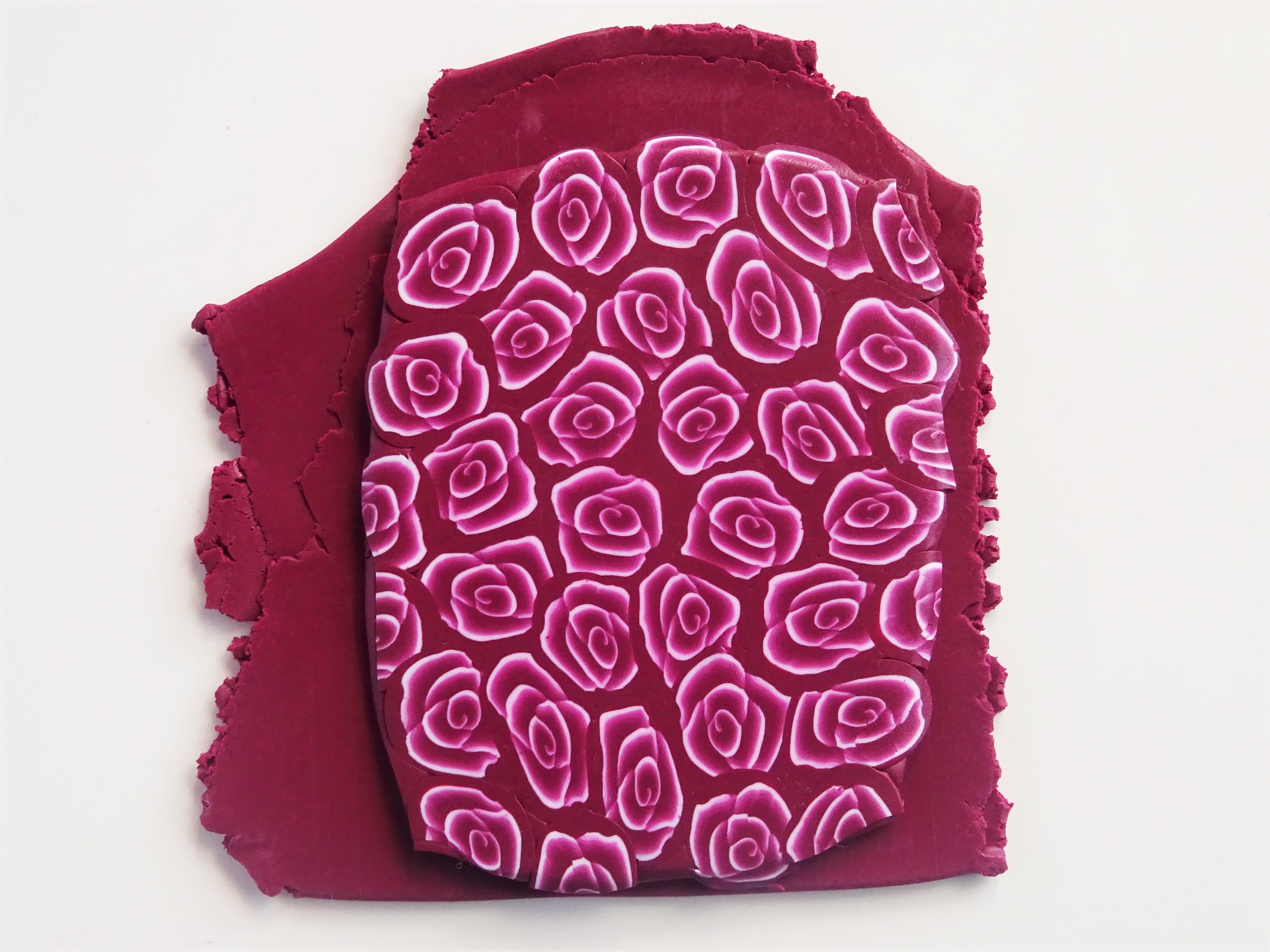 How to use a polymer clay cane to make pendants jewellery