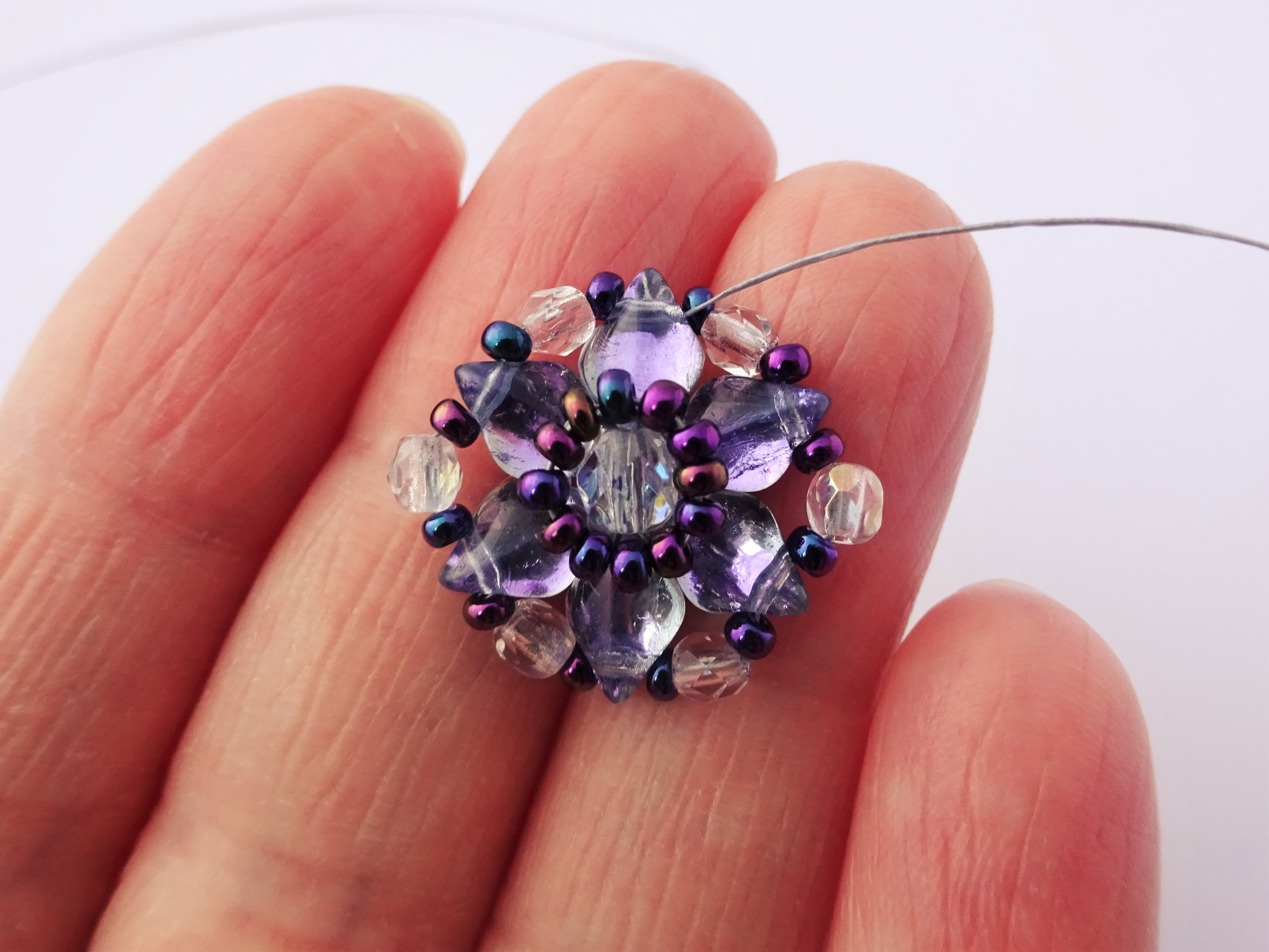 Gemduo beadweaving bracelet tutorial