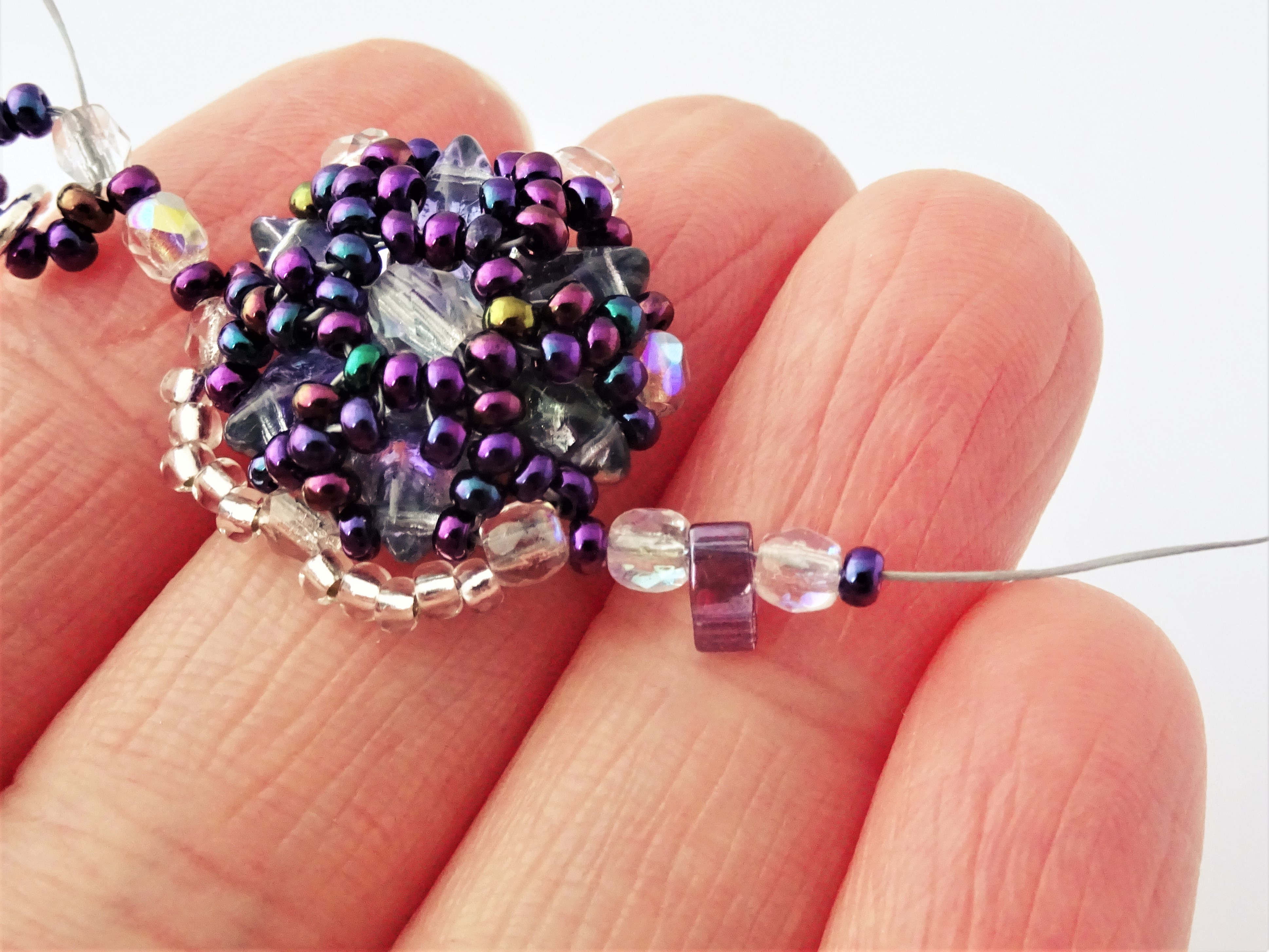 Gemduo beadweaving bracelet tutorial