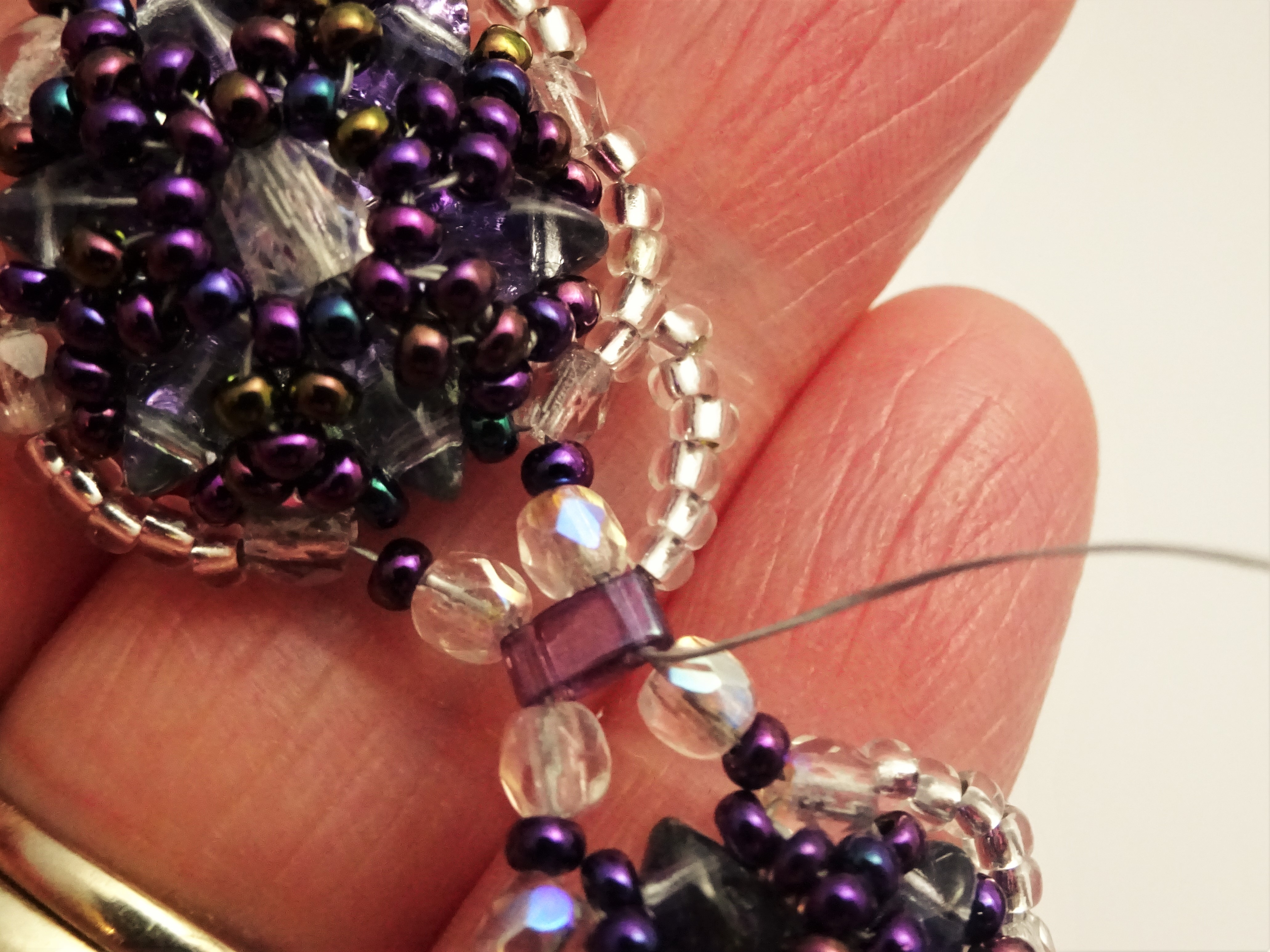 Gemduo beadweaving bracelet tutorial