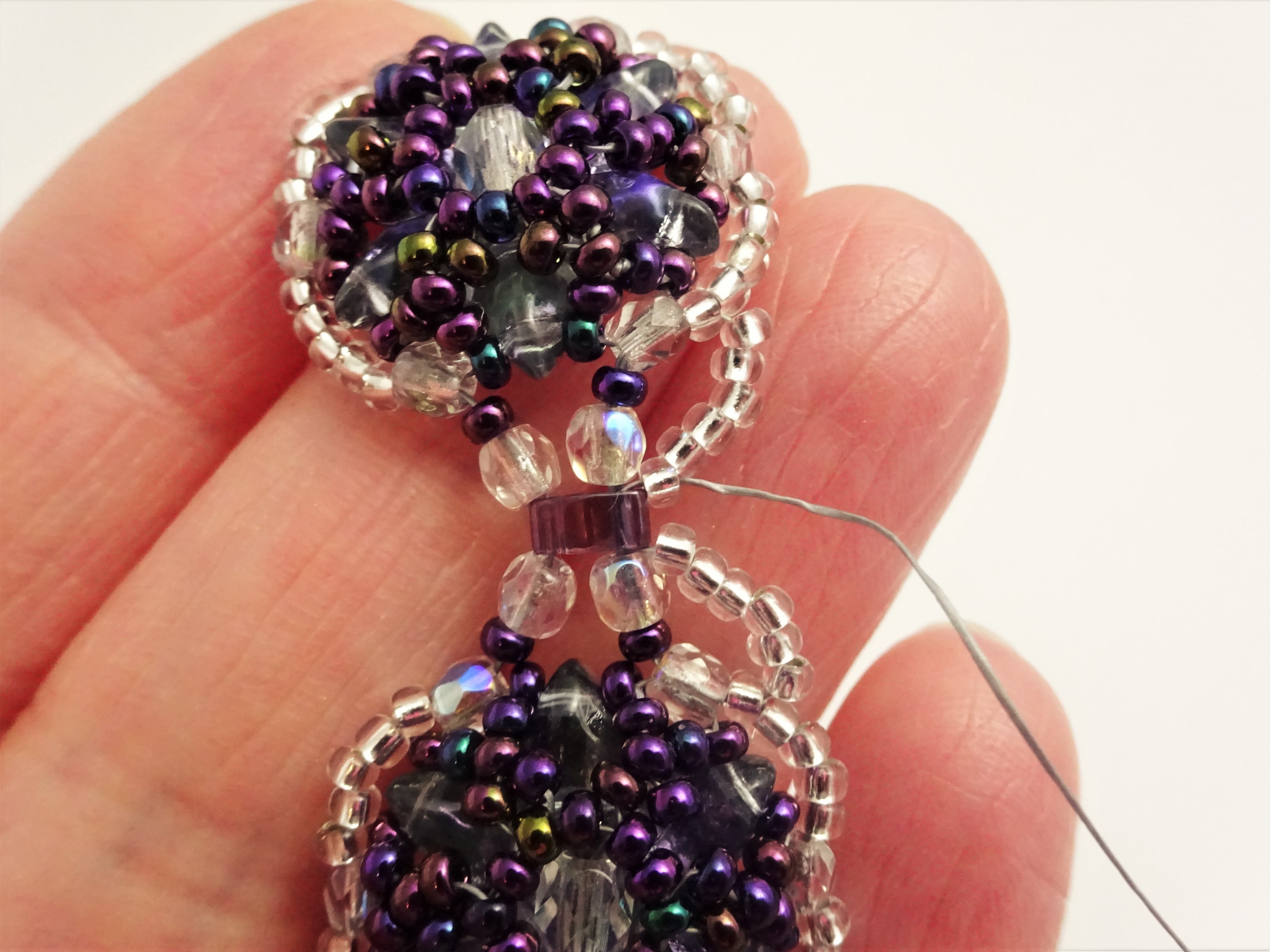 Gemduo beadweaving bracelet tutorial