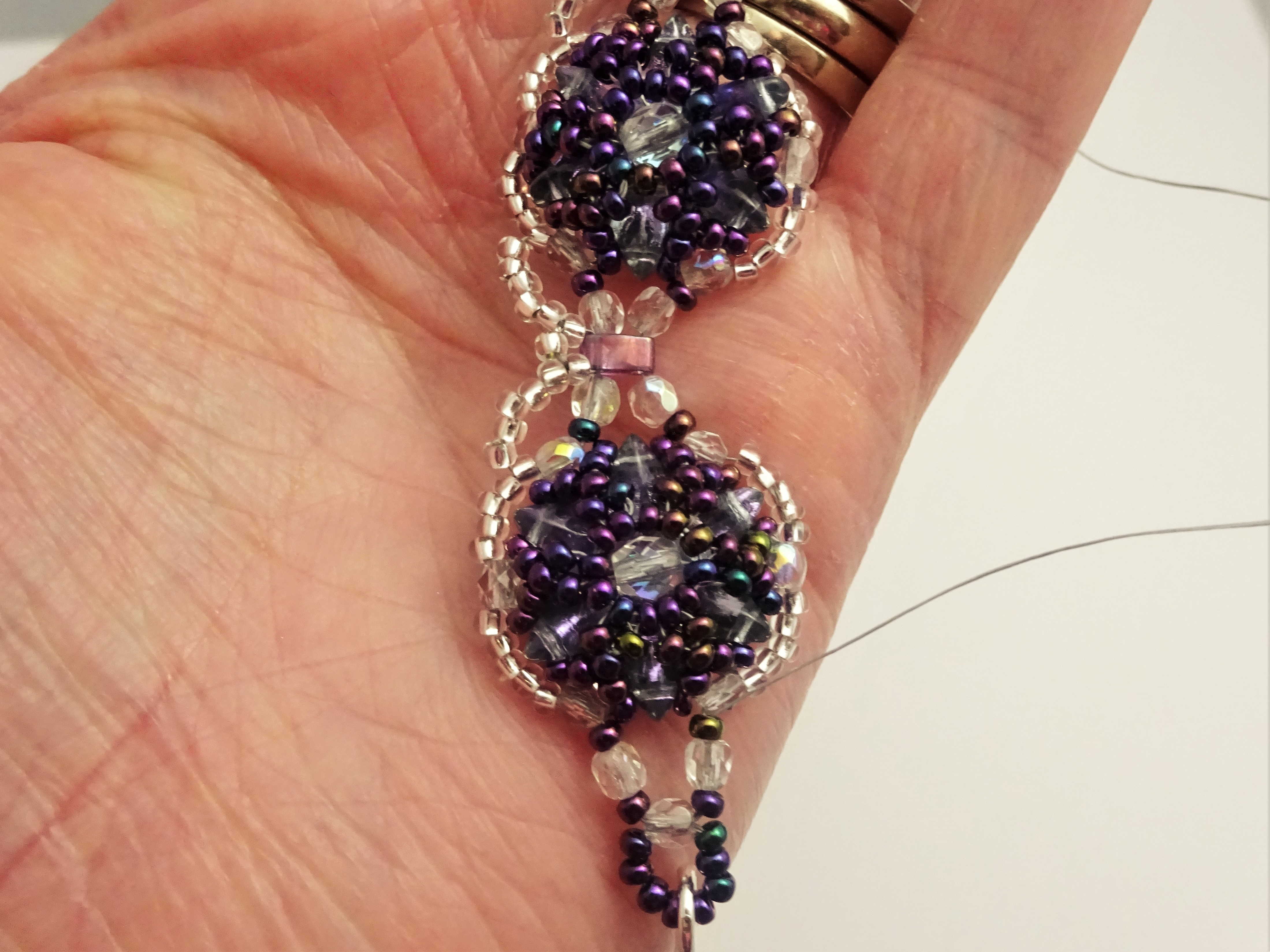 Gemduo beadweaving bracelet tutorial