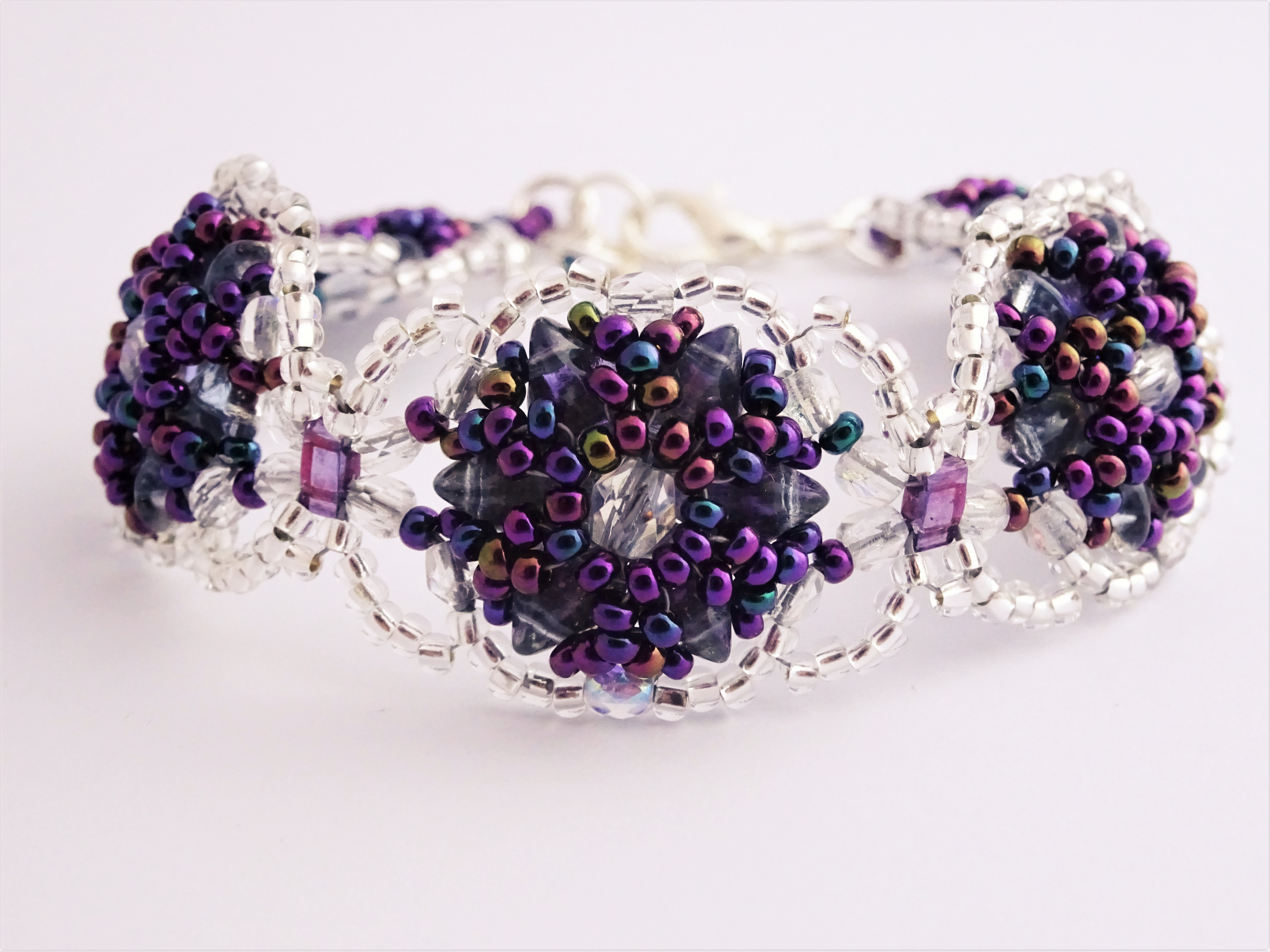 Gemduo beadweaving bracelet tutorial