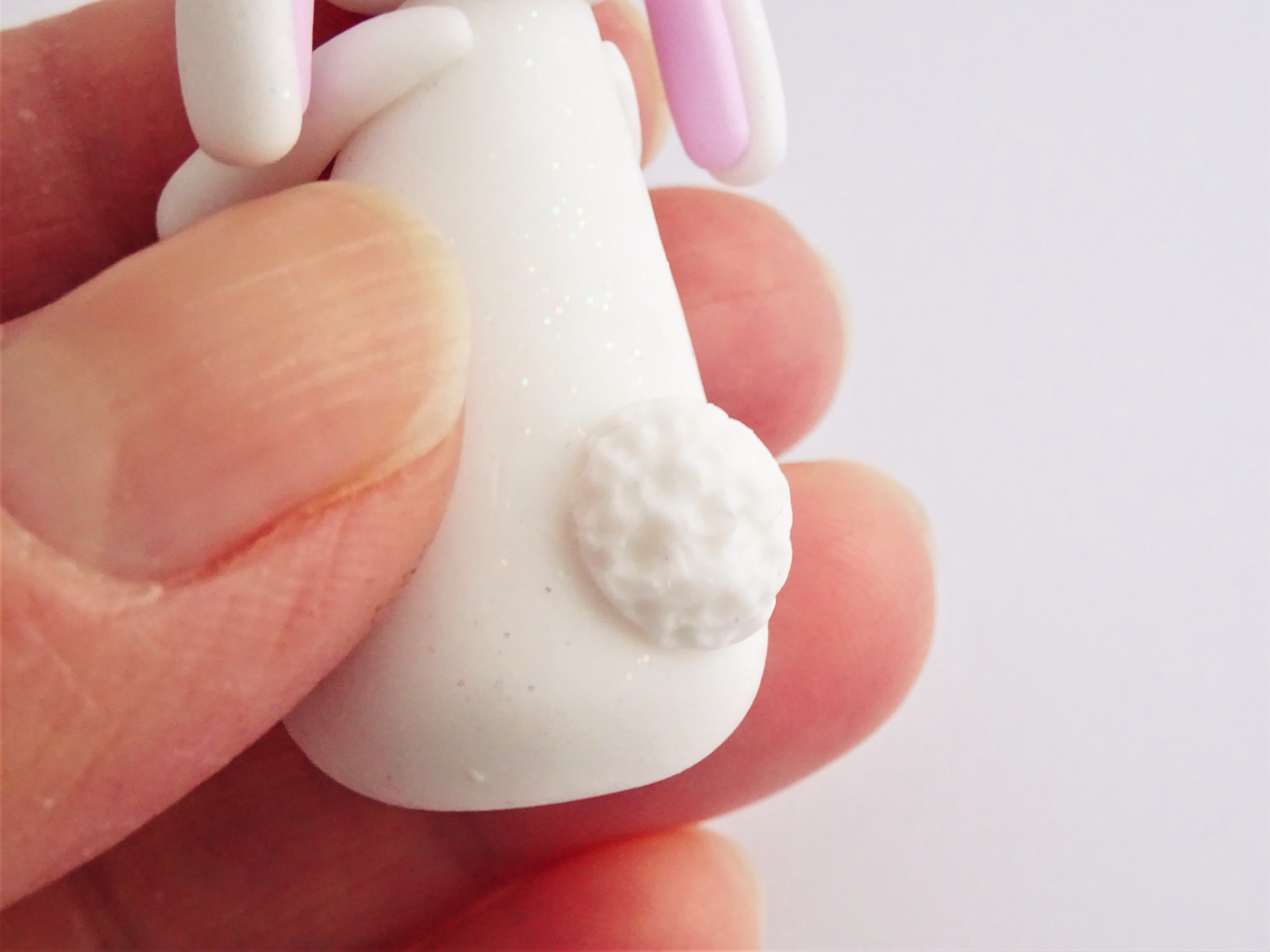 Easter bunny spring rabbit polymer clay tutorial