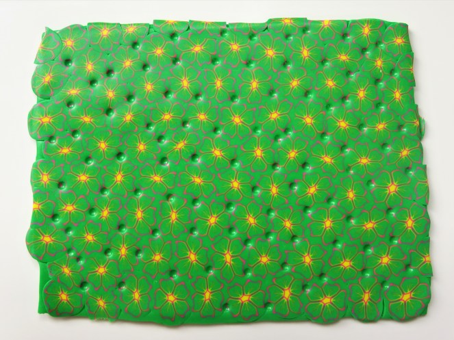 How to make a polymer clay statement necklace using a clay cane