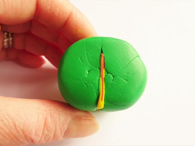 Tropical flower cane polymer clay tutorial