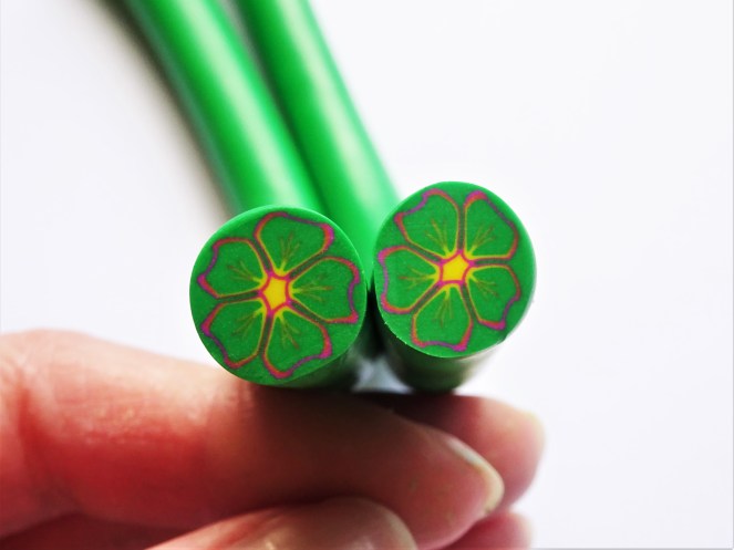 Tropical flower cane polymer clay tutorial