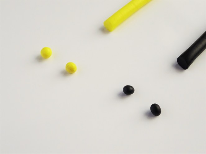 Bee and flower polymer clay slab tutorial