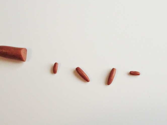 Christmas reindeer polymer clay slab tutorial