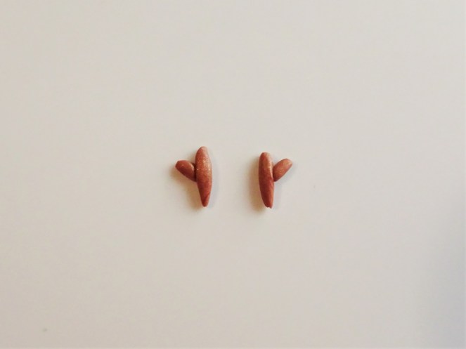 Christmas reindeer polymer clay slab tutorial