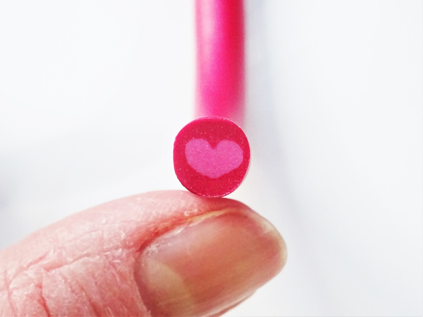 Polymer clay extruder easy heart cane tutorial