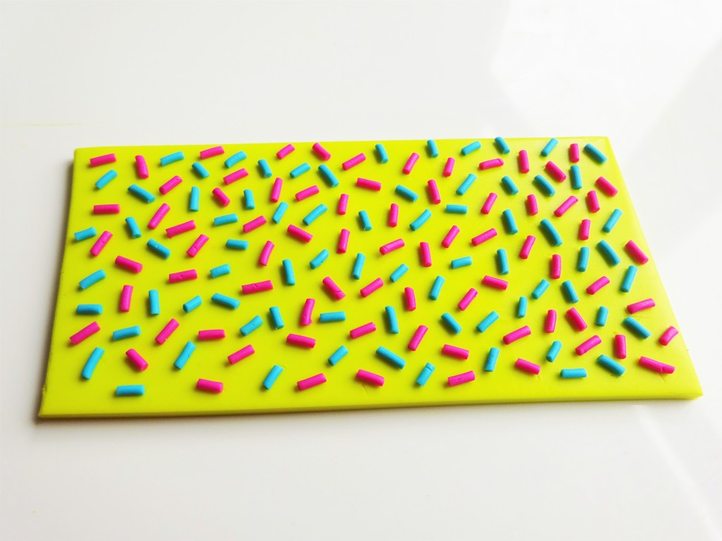 Easy polymer clay slab tutorial