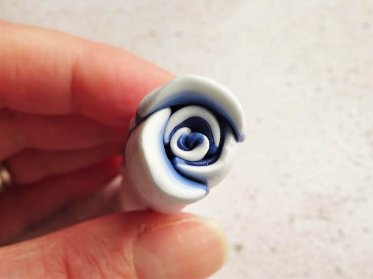 Polymer clay rose cane tutorial - an easy step by step guide