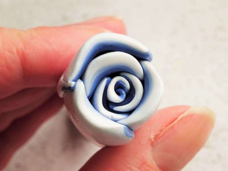 Polymer clay rose cane tutorial - an easy step by step guide