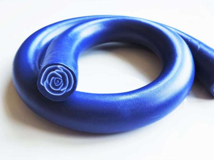 Polymer clay rose cane tutorial - an easy step by step guide