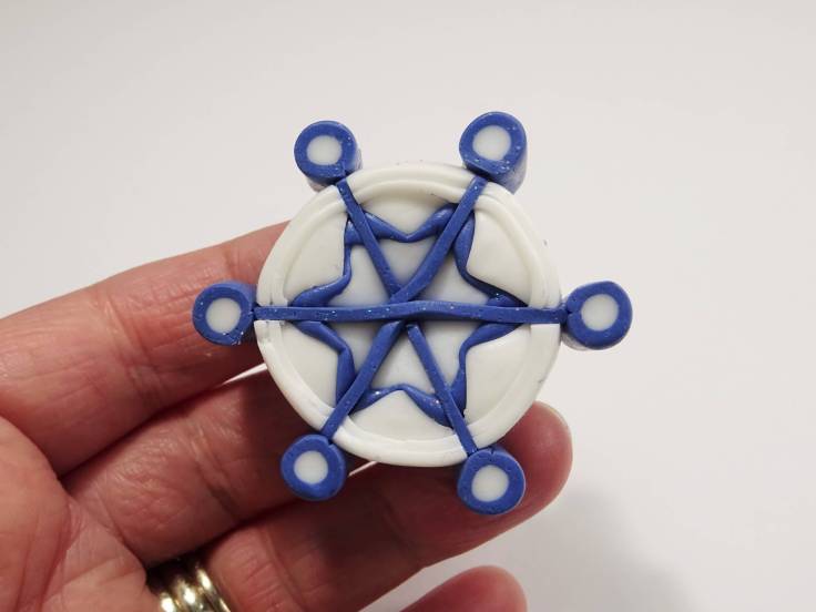 Easy-Snowflake-Cane-Polymer-Clay-Tutorial-The-Artisan-Duck