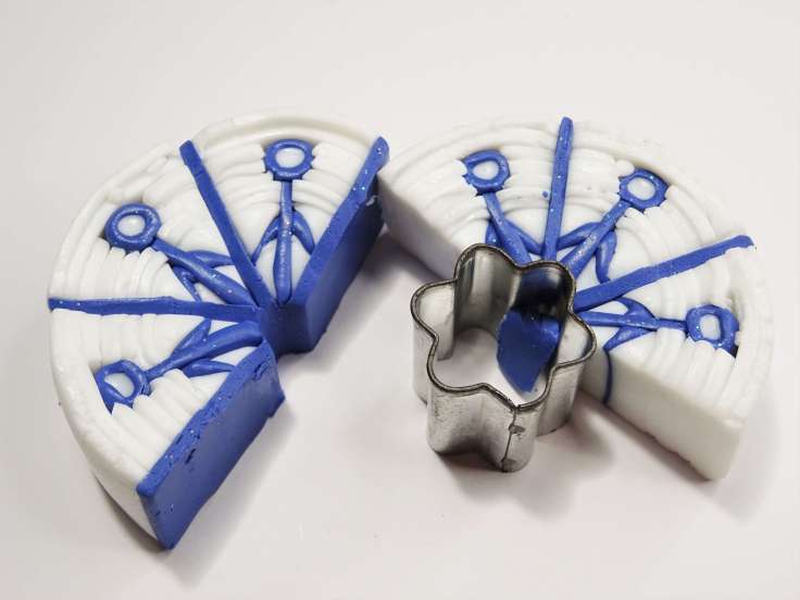 Easy-Snowflake-Cane-Polymer-Clay-Tutorial-The-Artisan-Duck