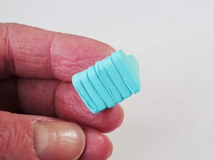Polymer Clay Square Heart Cane Tutorial