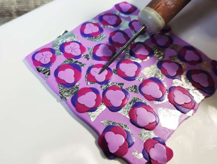 How to make a polymer clay slab using an extruder