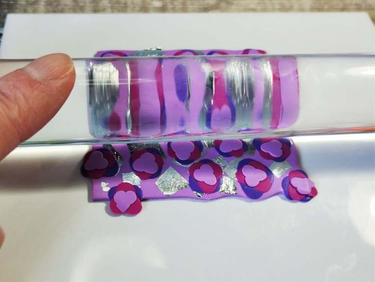 How to make a polymer clay slab using an extruder