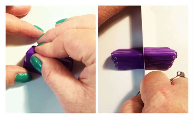 How to use a failed polymer clay cane to make a new cane