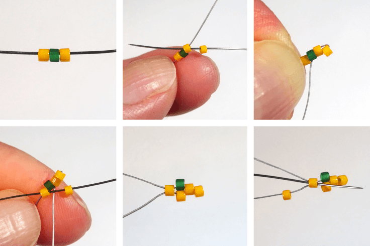 Peyote pumpkin step by step tutorial