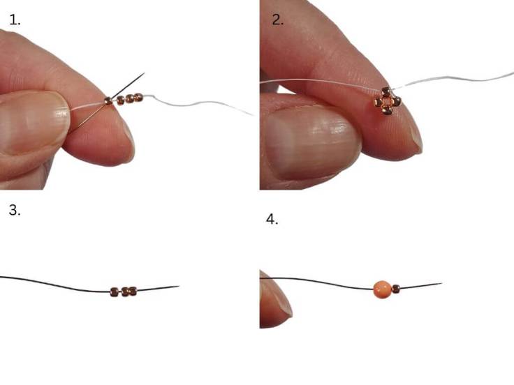 easy seed bead necklace tutorial