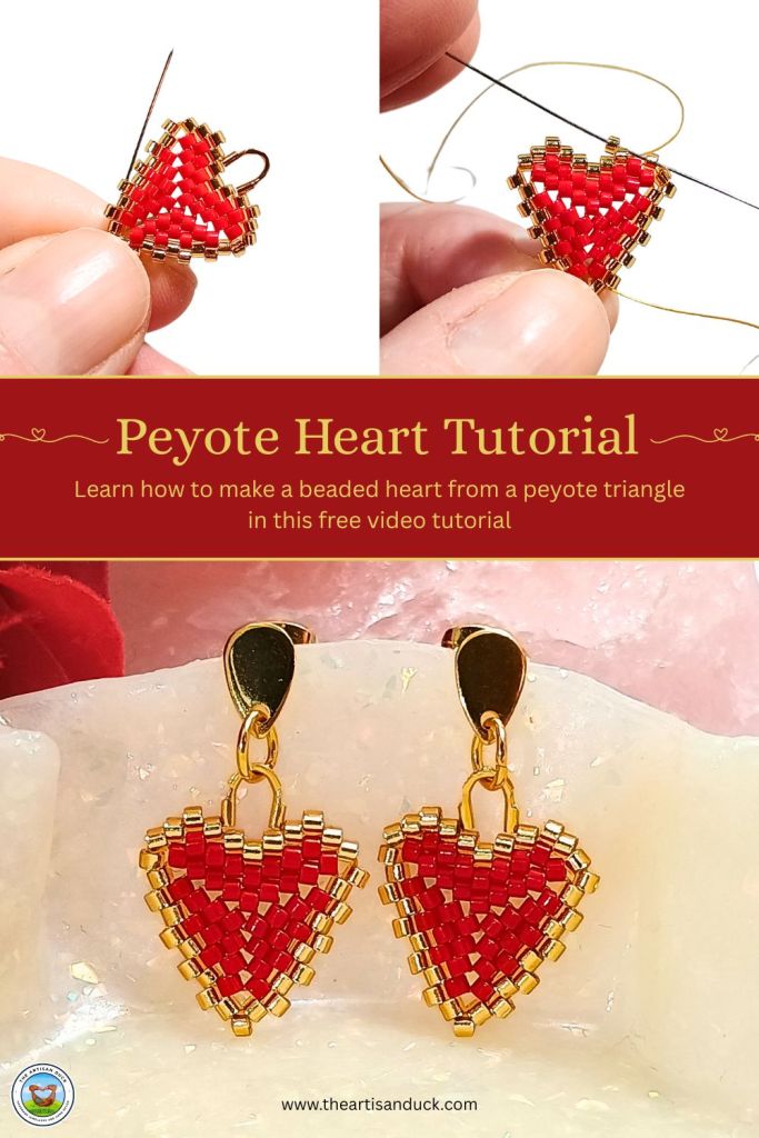 Peyote Heart Tutorial