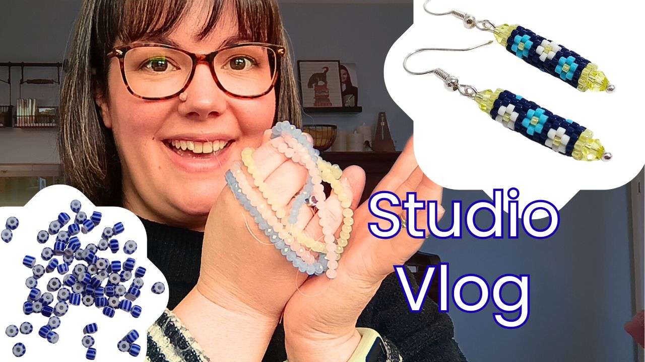 Studio Vlog – Showing How I Design Bead Patterns and New Beads – The ...
