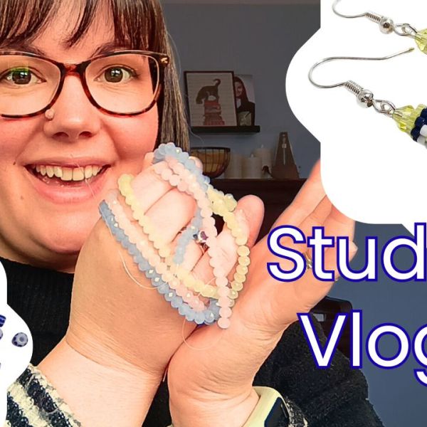 Studio Vlog – Showing How I Design Bead Patterns and New&nbsp;Beads