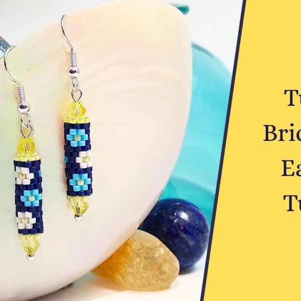 Tubular Brick Stitch Earrings&nbsp;Tutorial